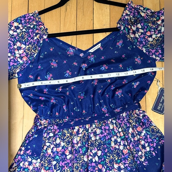 I Love H-81 (Forever 21) Floral Belted Dress Size S - Picture 8 of 11